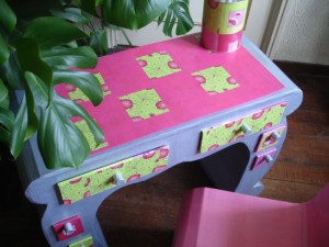 bureau petite fille